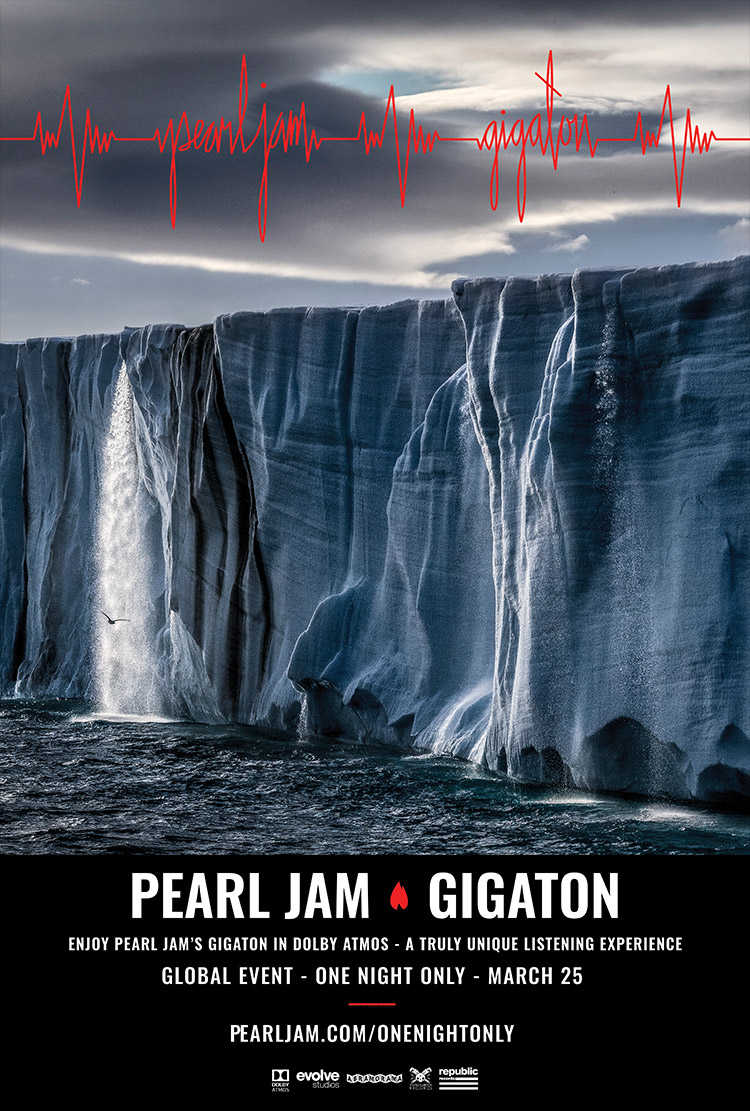 Pearl Jam - GIGATON NA WIELKIM EKRANIE TYLKO W DOLBY ATMOS